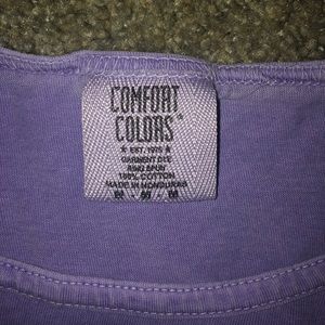 TCU comfort colors tank